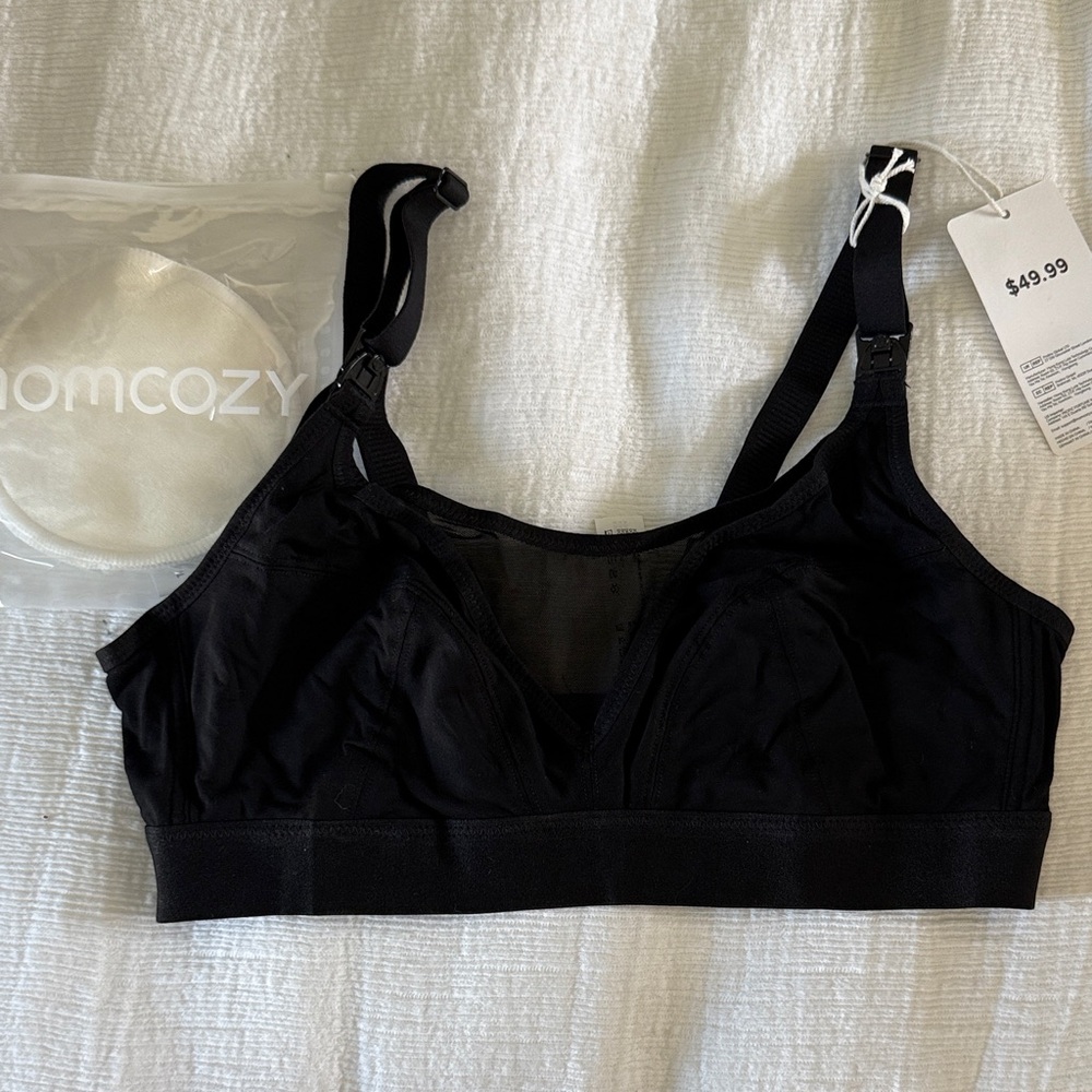 Momcozy Mesh Support Pumping & Nursing Bra